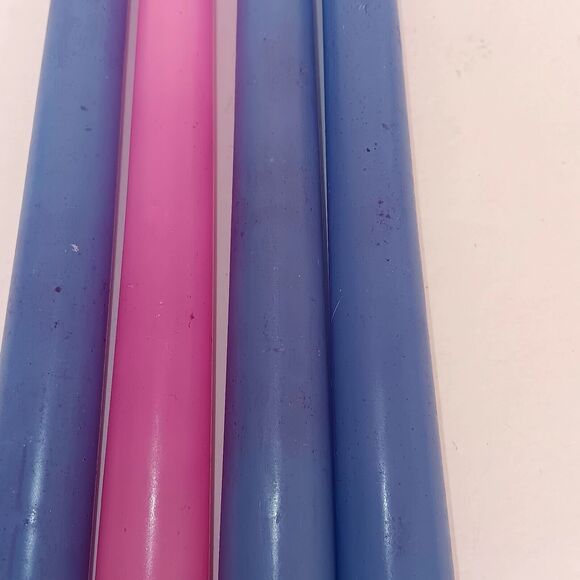 Oddity Inc Advent Taper Candles Purple & Pink 10" Candles - Picture 7 of 7
